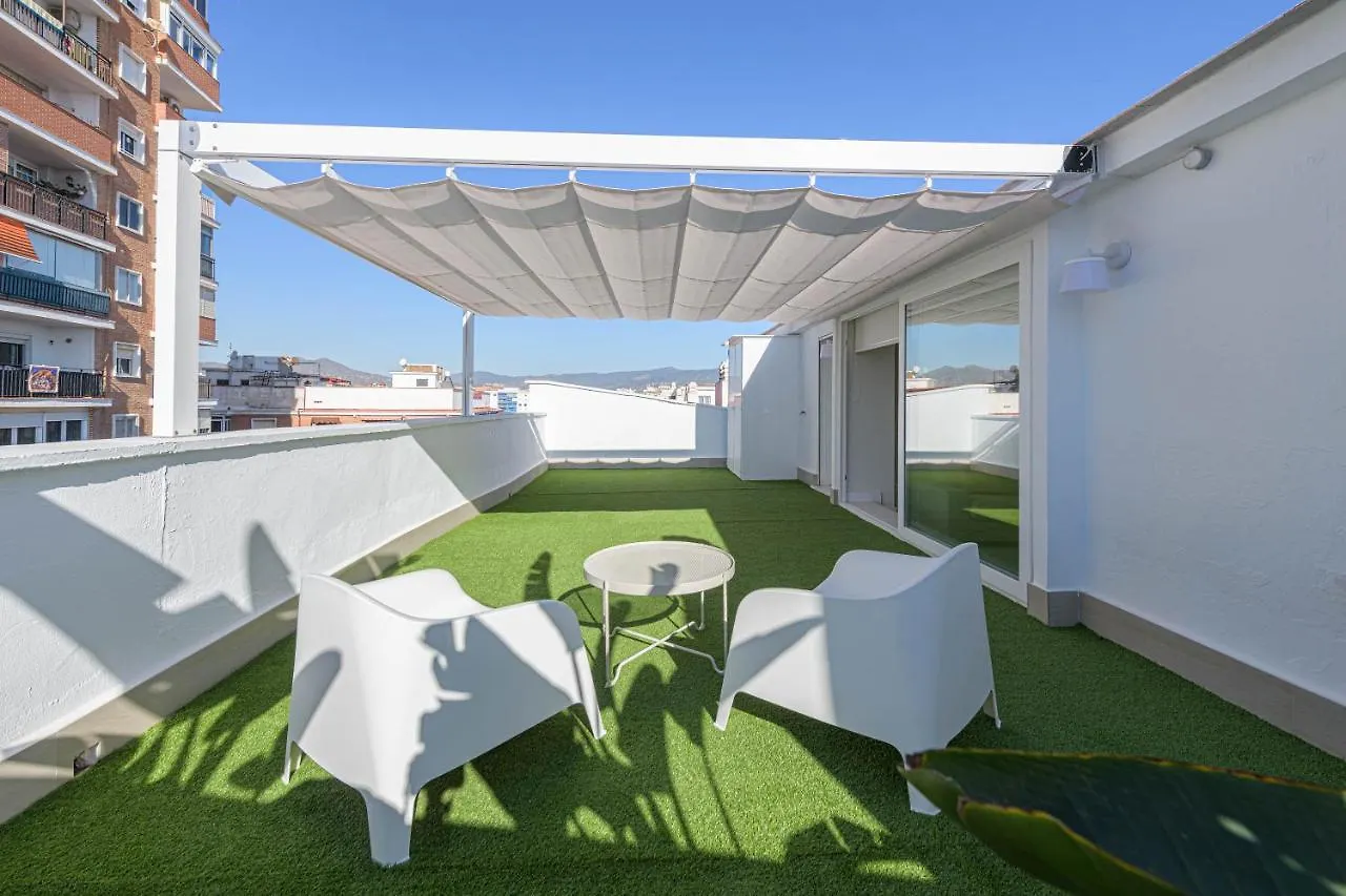 شقة Wintowinrentals Exclusivo Atico Cerca De La Playa. مالقة